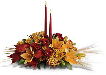 Graceful Glow Centerpiece from McIntire Florist in Fulton, Missouri